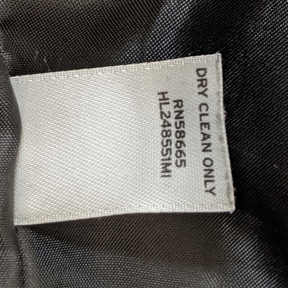 NORDSTROM TROUVE Faux Fur Leather Trim Jacket Sz L - Picture 4 of 8